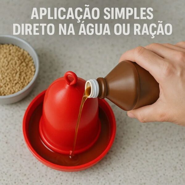 Sulfamicina Para Aves 1 Litro - Para Tratamento De Coccidiose - Ibasa - Imagem 6