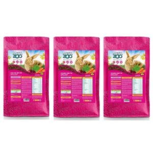 3un Ração Coelhos Ornamentais Adultos 5kg - MegaZoo
