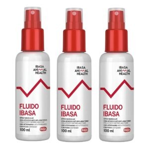 3un Fluido Ibasa Spray 100ml - Para Dor Muscular