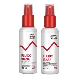 2un Fluido Ibasa Spray 100ml - Para Dor Muscular