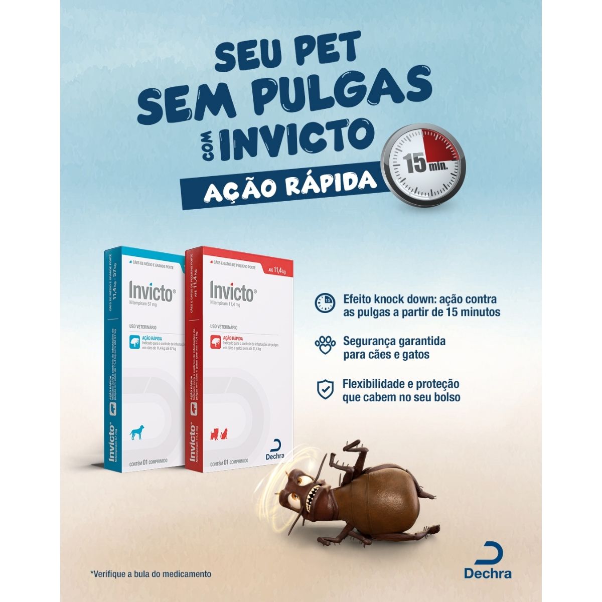 2cx Invicto 11,4mg 1cp - Para Cães E Gatos - Dechra - Imagem 10