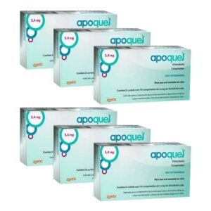6un Apoquel 5,4mg 20 Comprimidos - Zoetis