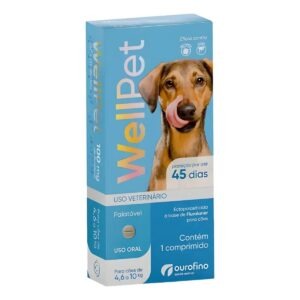 Wellpet 100mg - Caes De 4,6 A 10kg - Ourofino