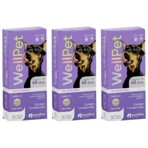 3un Wellpet 400mg - Caes De 20,1 A 40kg