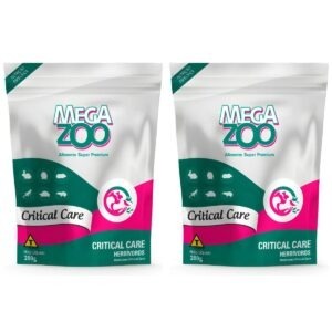 2un Ração Critical Care Herbivoros 200g - MegaZoo