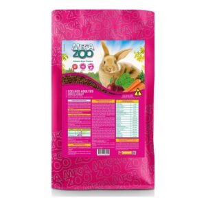 Ração Coelhos Ornamentais Adultos 5kg - MegaZoo
