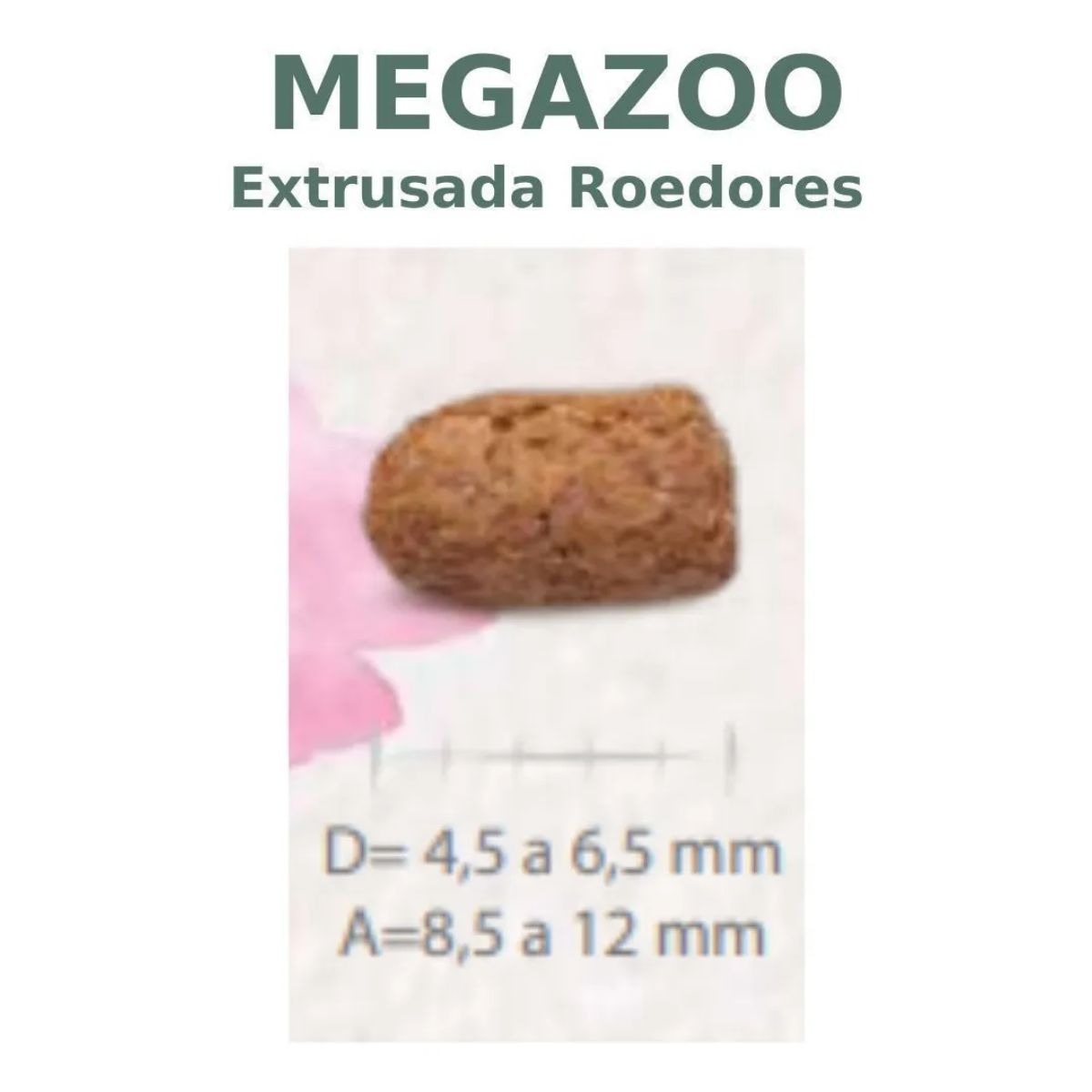 2un MegaZoo Extrusada Hamster E Gerbil 300g - Imagem 7