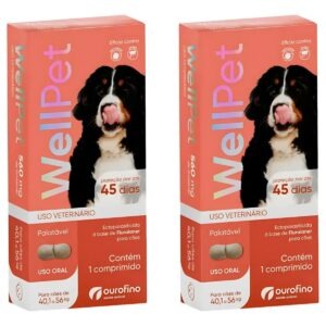 2un Wellpet 560mg - Caes De 40,1 A 56kg