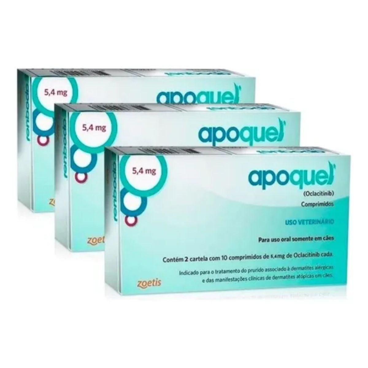 3un Apoquel 5,4mg 20 Comprimidos - Zoetis