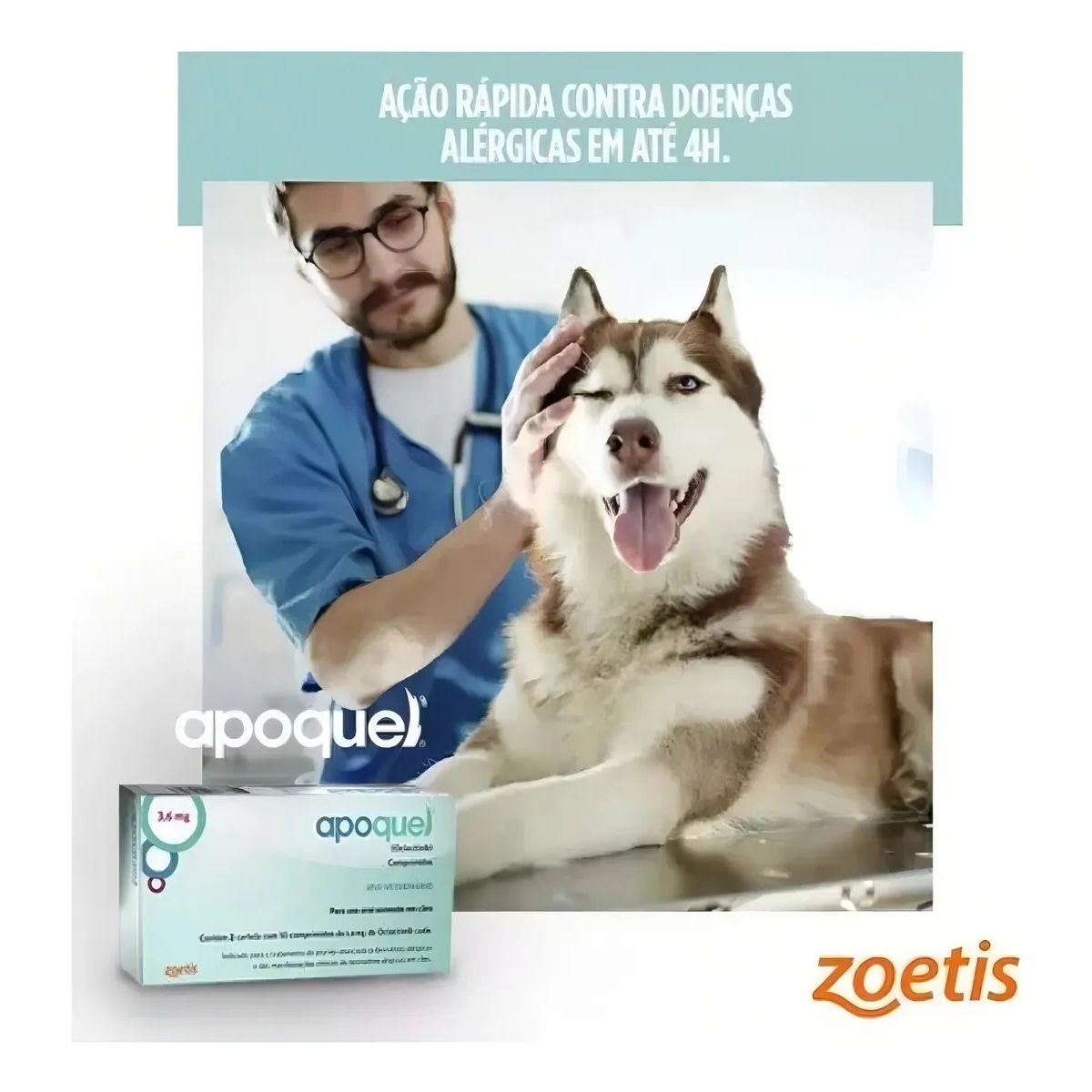 3un Apoquel 5,4mg 20 Comprimidos - Zoetis - Imagem 7