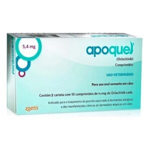 Apoquel 5,4mg 20 Comprimidos - Zoetis