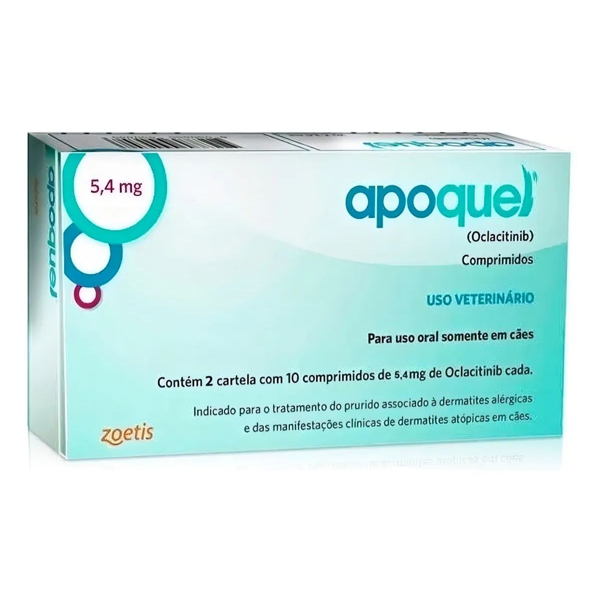 Apoquel 5,4mg 20 Comprimidos - Zoetis