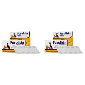 2 Cxs Furolisin 10mg 120 Comprimidos - Vetnil