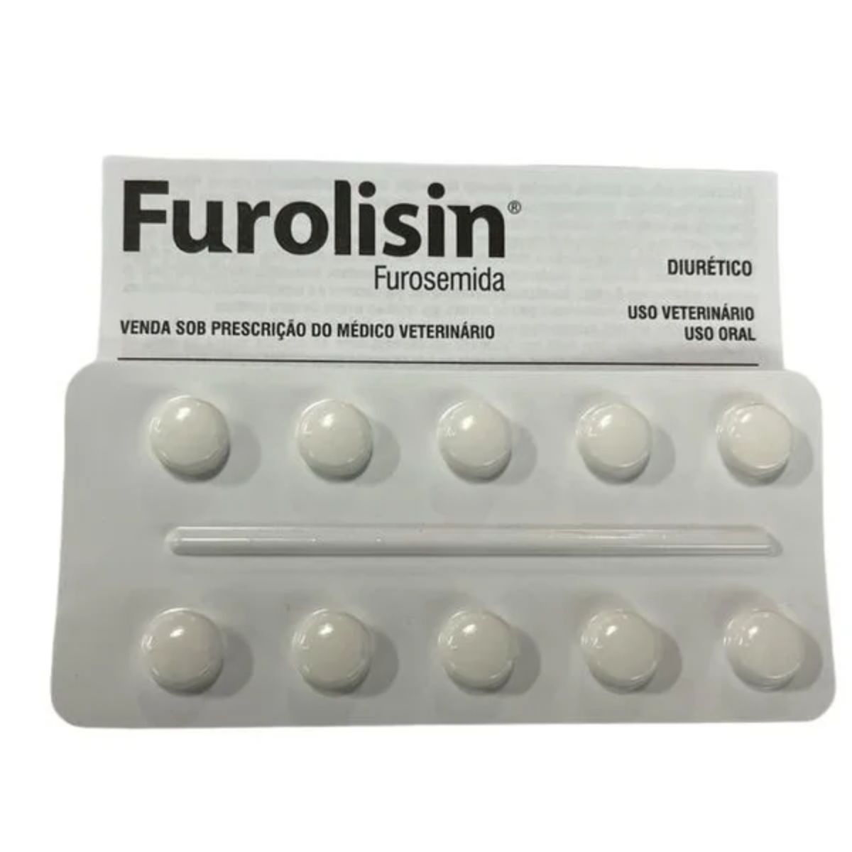 3 Cxs Furolisin 10mg 120 Comprimidos - Vetnil - Imagem 3