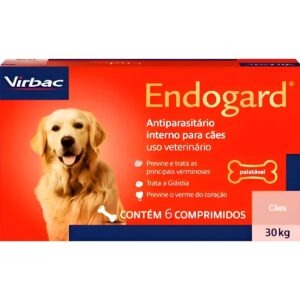 Endogard 30kg 6 Comprimidos - Virbac