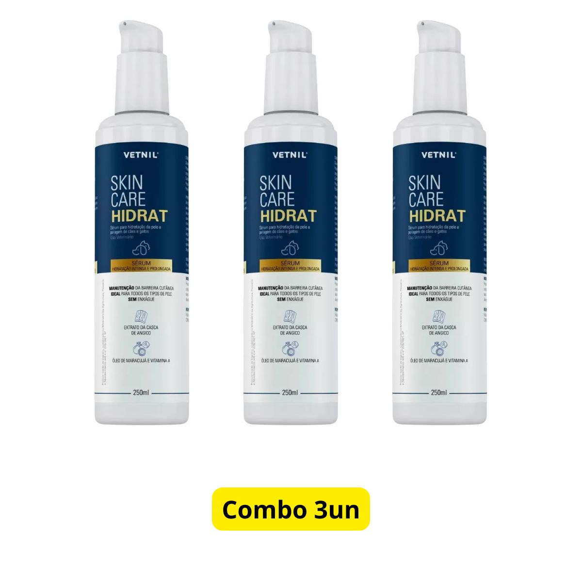 3un Skin Care Hidrat Spray 250ml - Vetnil - Imagem 2