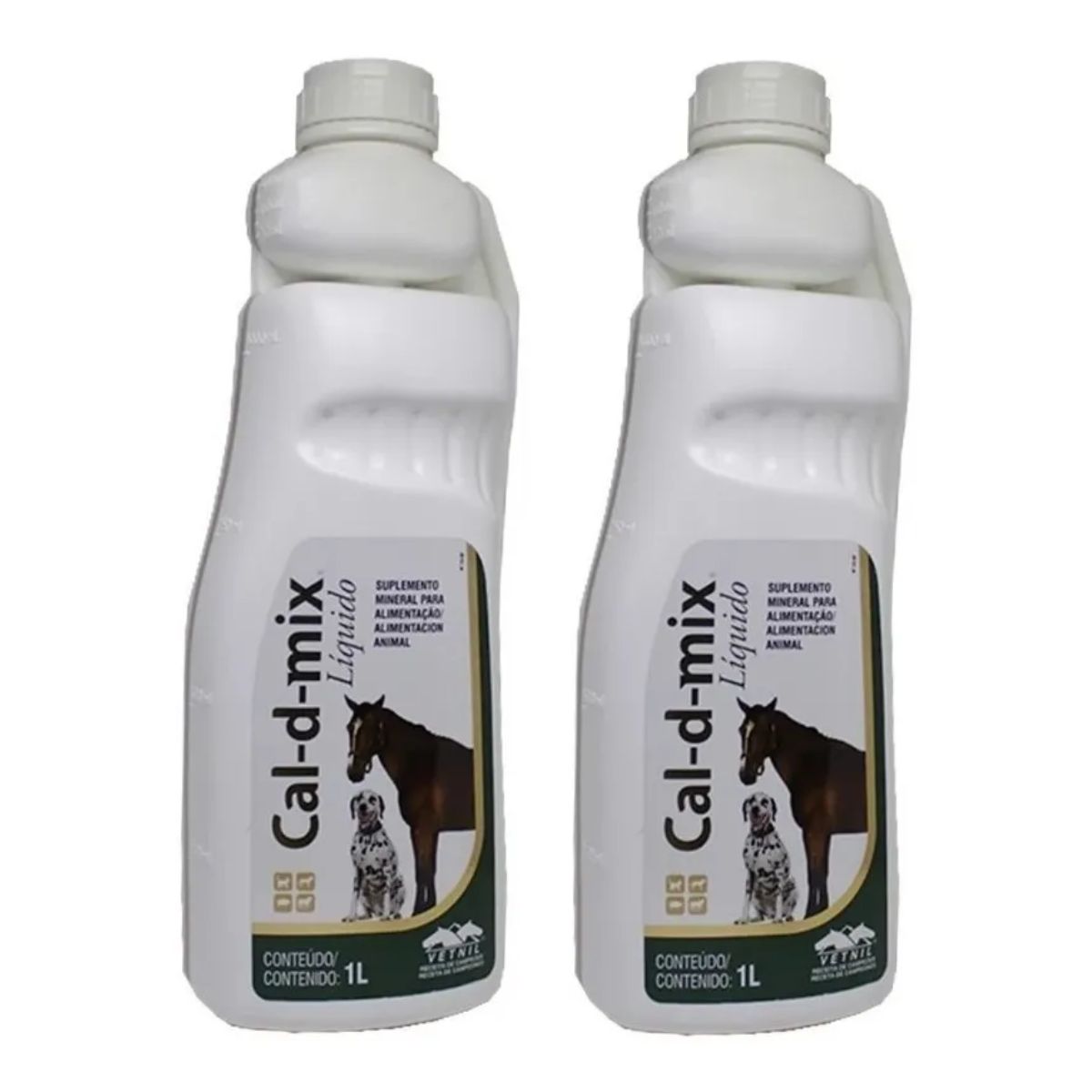 2 Cal-D-Mix Liquido 1 Litro - Vetnil