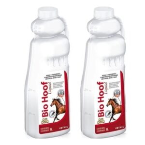02 Bio Hoof 1 Litro Suplemento Vitaminico P/ Cavalos -Vetnil
