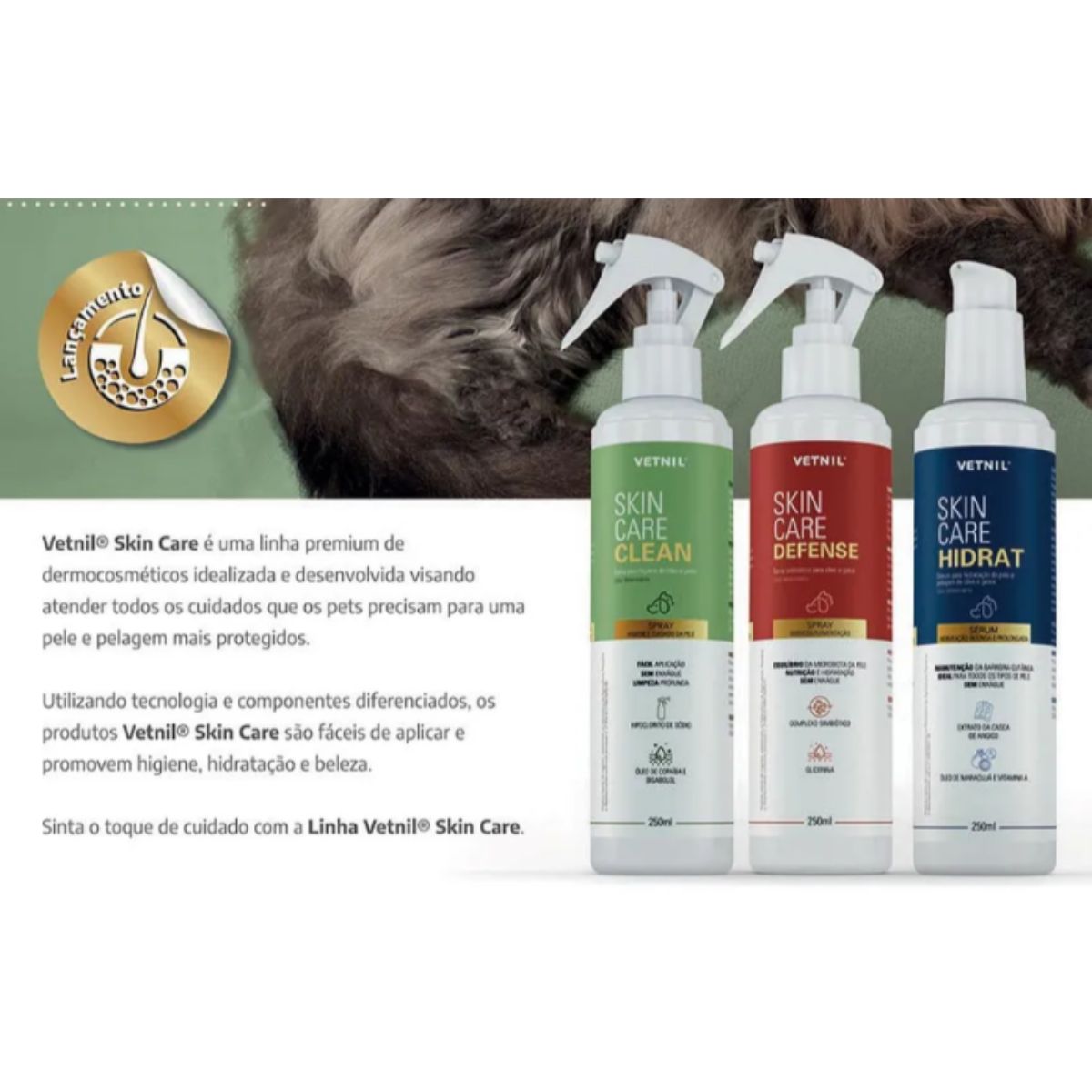 3un Skin Care Hidrat Spray 250ml - Vetnil - Imagem 7