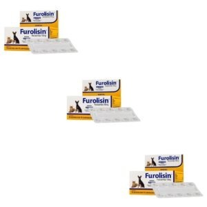 3 Cxs Furolisin 10mg 120 Comprimidos - Vetnil
