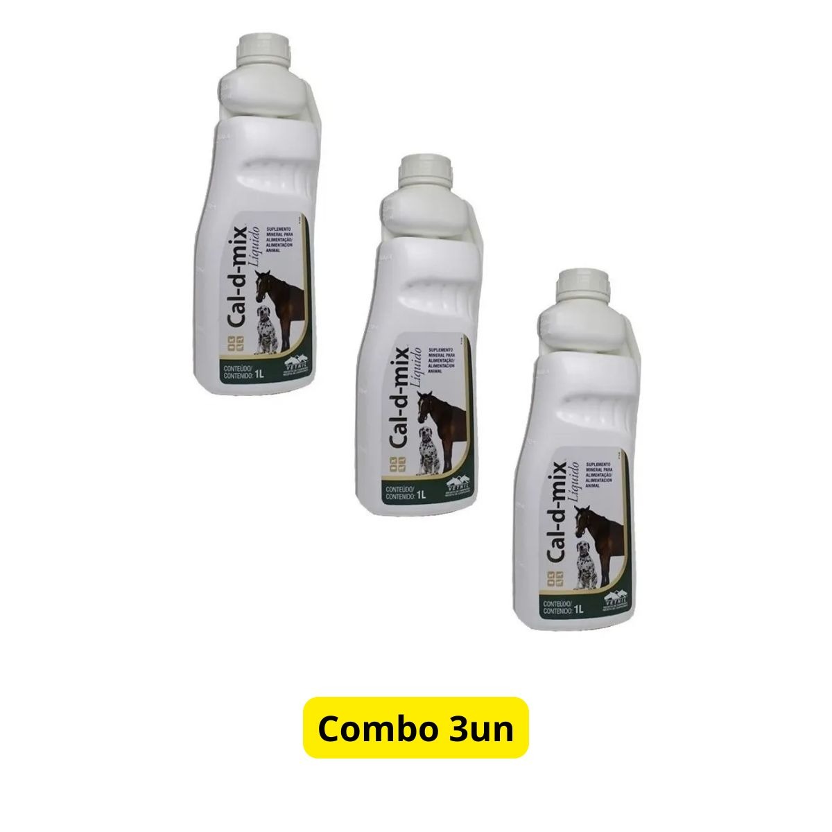 3 Cal-D-Mix Liquido 1 Litro - Vetnil - Imagem 2