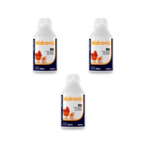 3un Hidrovit 250ml Suplemento Vitaminico - Vetnil