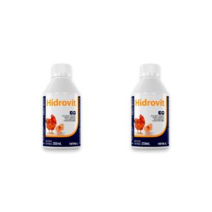 2un Hidrovit 250ml Suplemento Vitaminico - Vetnil