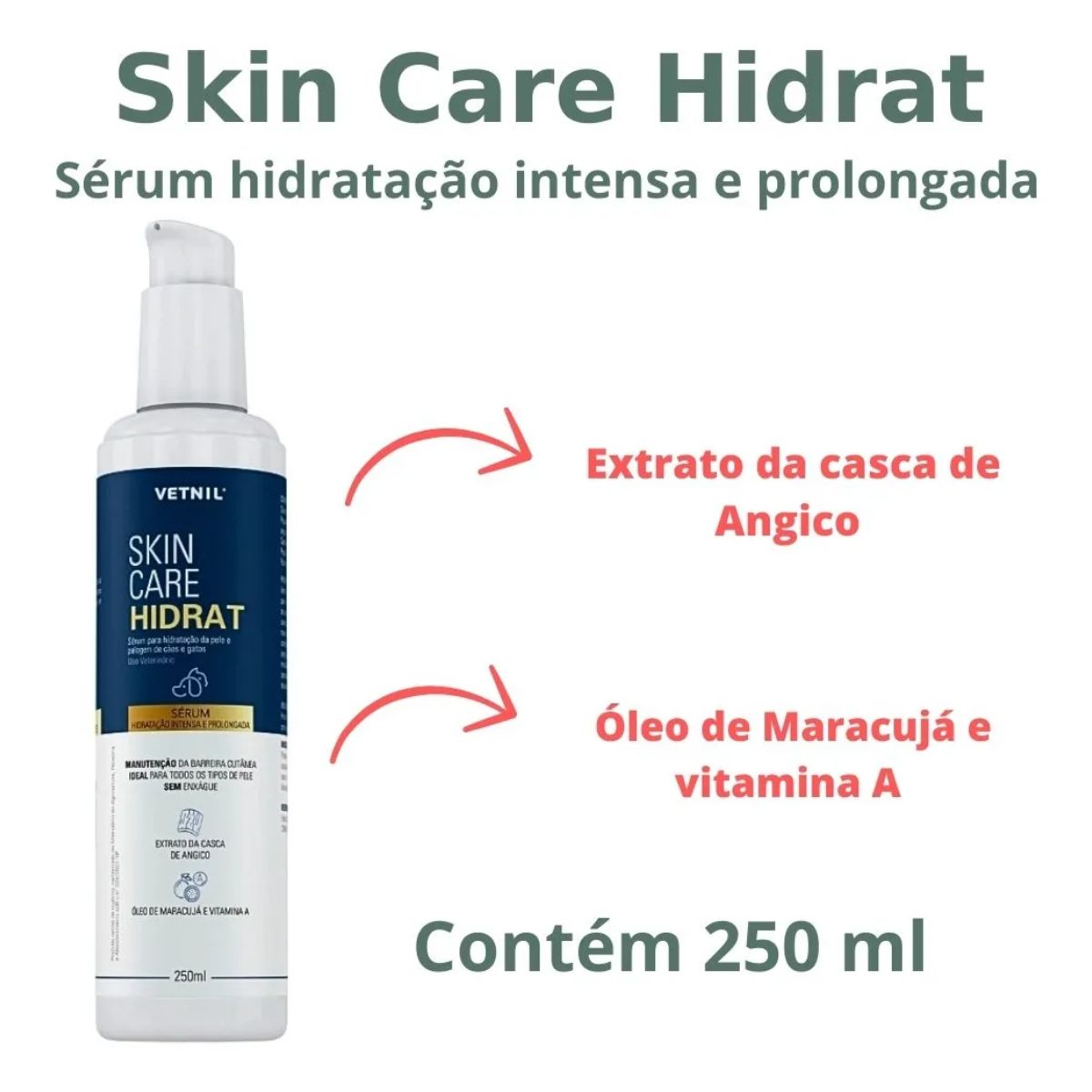 3un Skin Care Hidrat Spray 250ml - Vetnil - Imagem 4