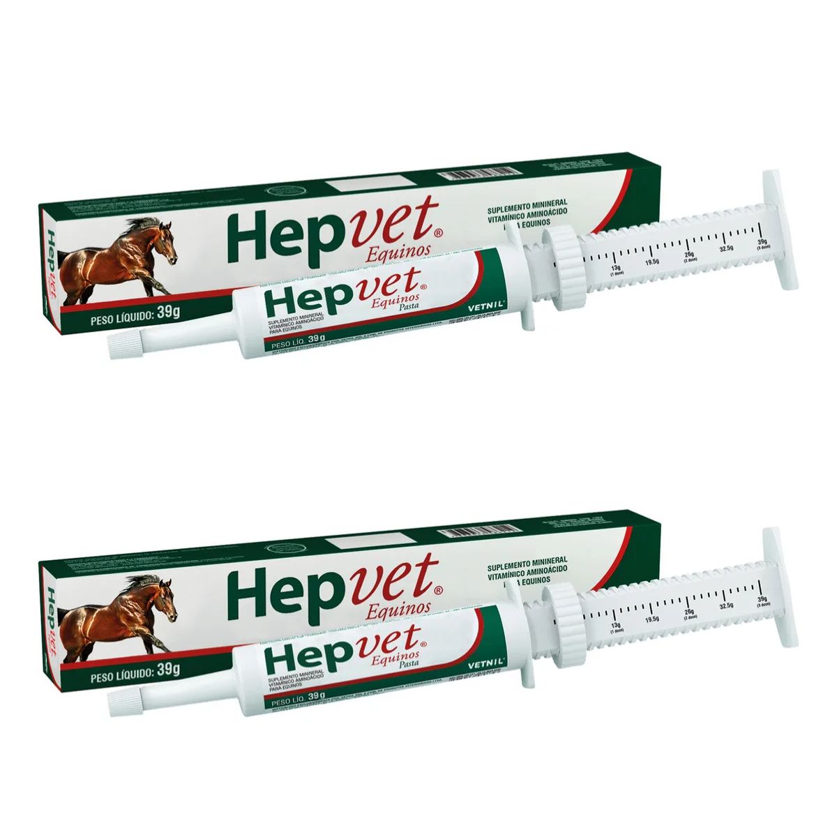 2 Hepvet Equinos Pasta 39g - Vetnil