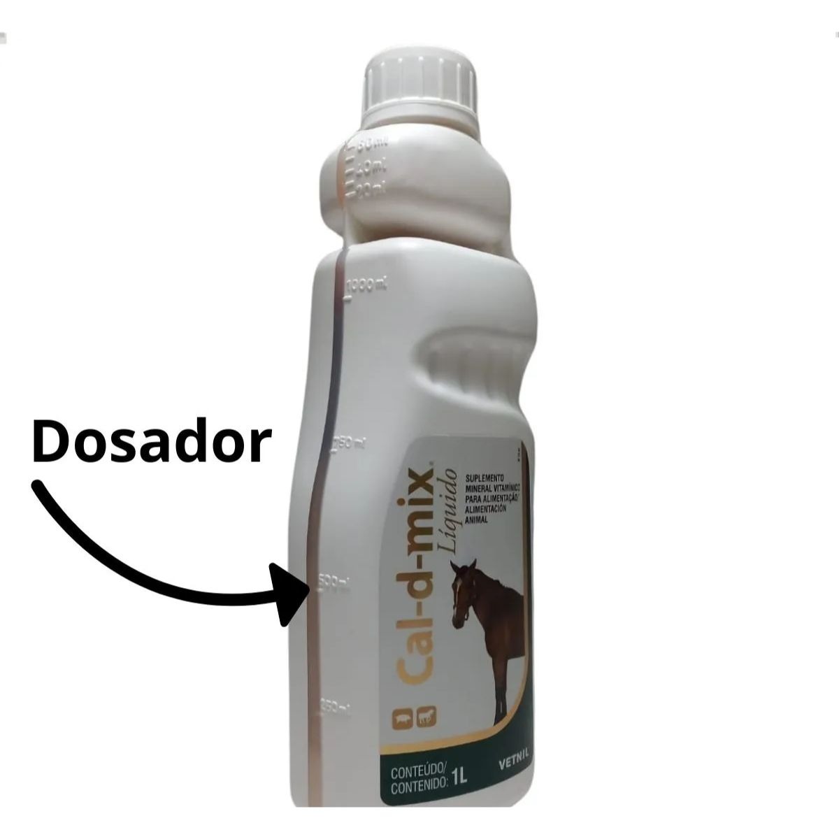 2 Cal-D-Mix Liquido 1 Litro - Vetnil - Imagem 4