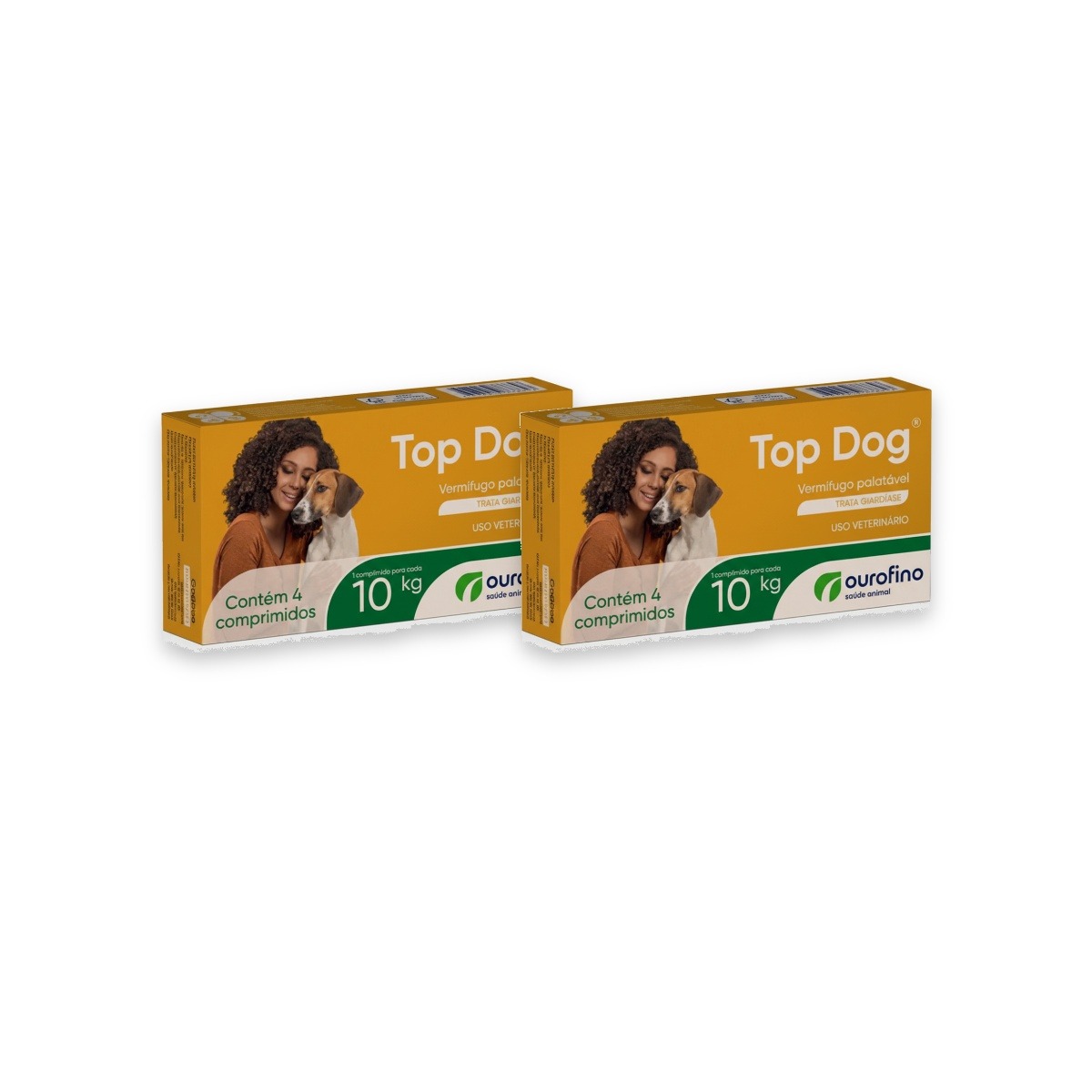 2 Top Dog Vermífugo para Cães até 10kg com 4 Comprimidos – Val: Fev/26 - Imagem 7