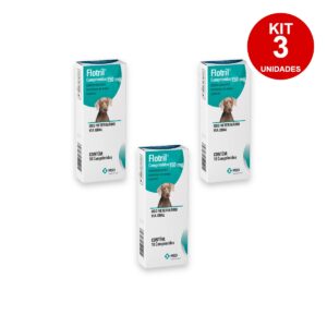 3 Flotril 150mg 10 Comprimidos - MSD - VAL: FEV/26