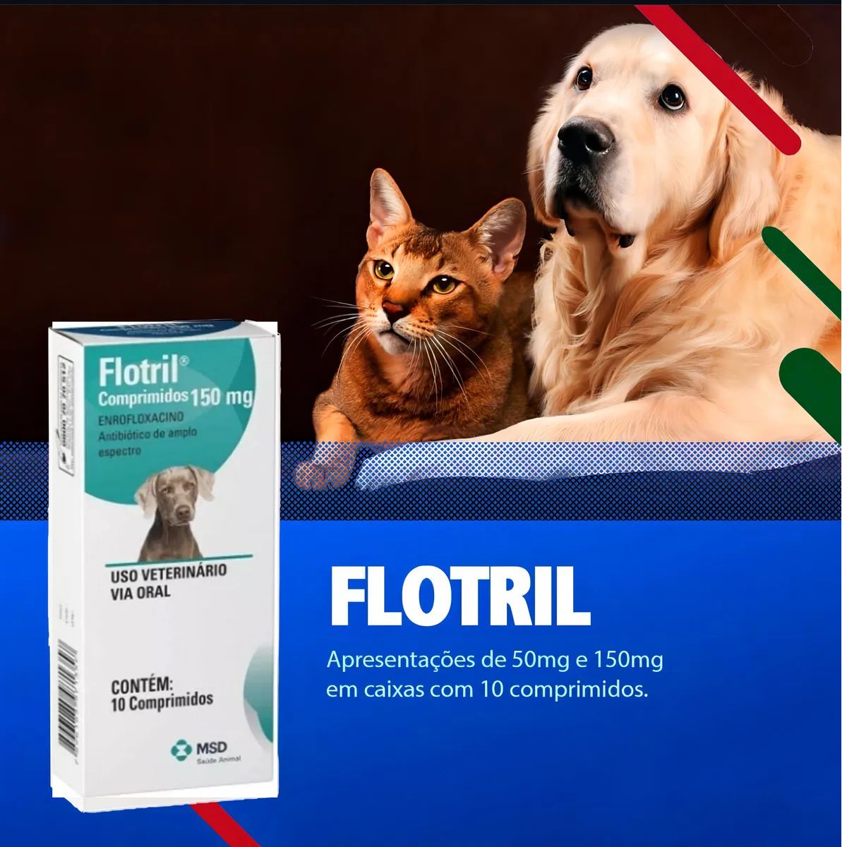Flotril 150mg 10 Comprimidos - MSD - VAL: FEV/26 - Imagem 4