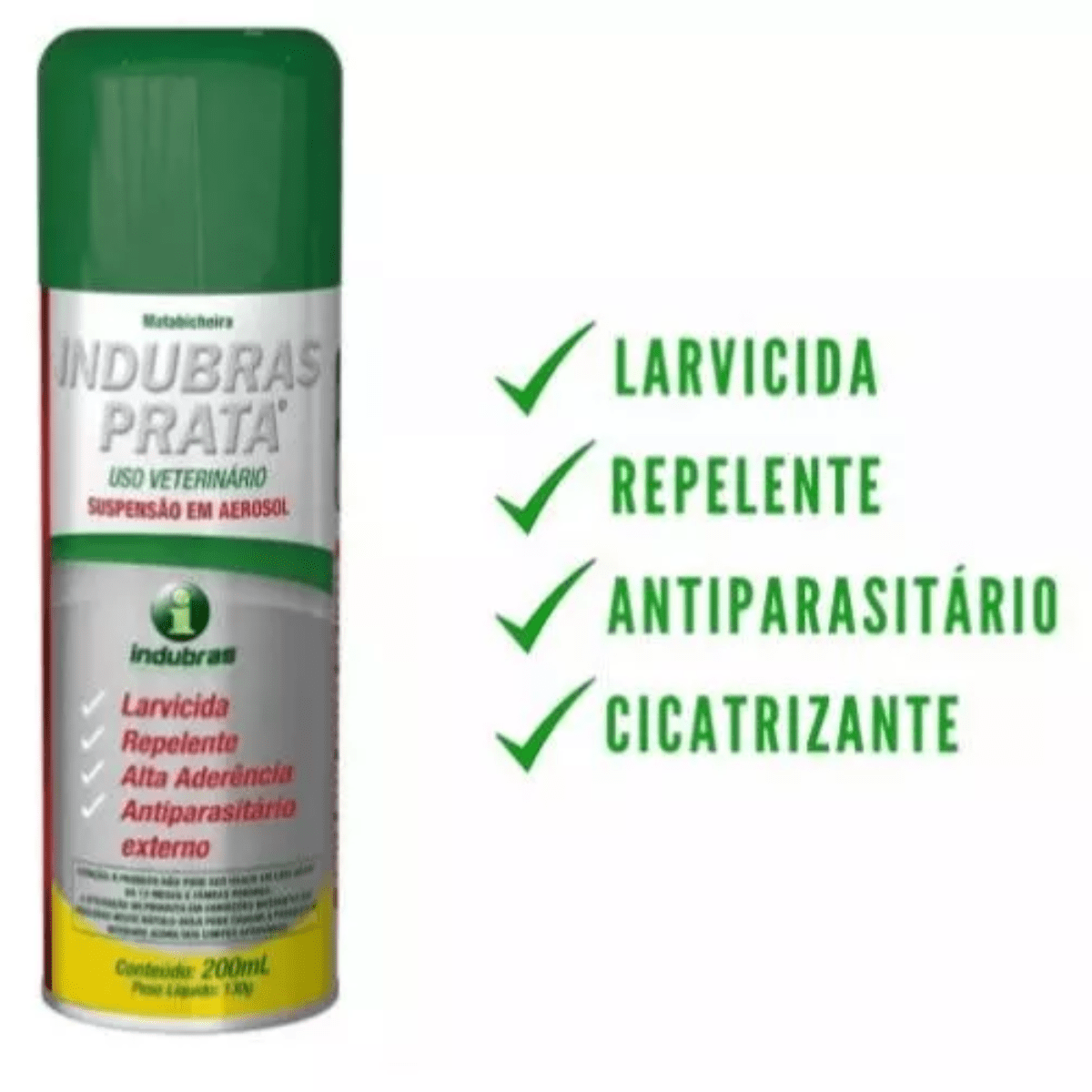 Mata Bicheira Indubras Prata 500ml - Imagem 2