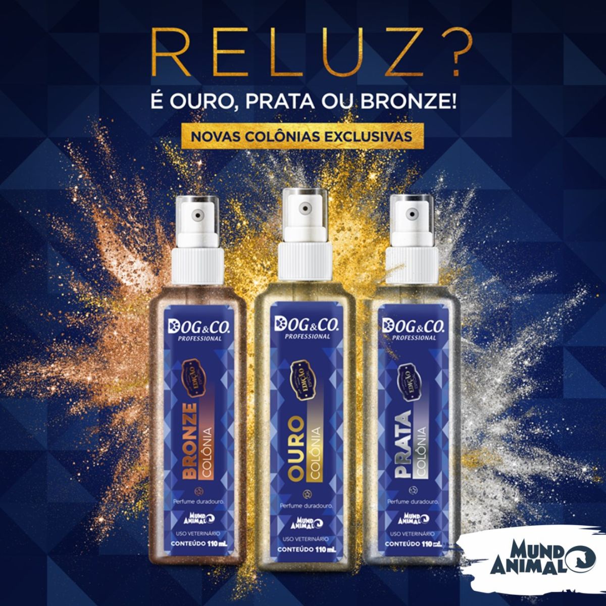 Dog & Co Profissional 500ml Colônia Prata - Imagem 3