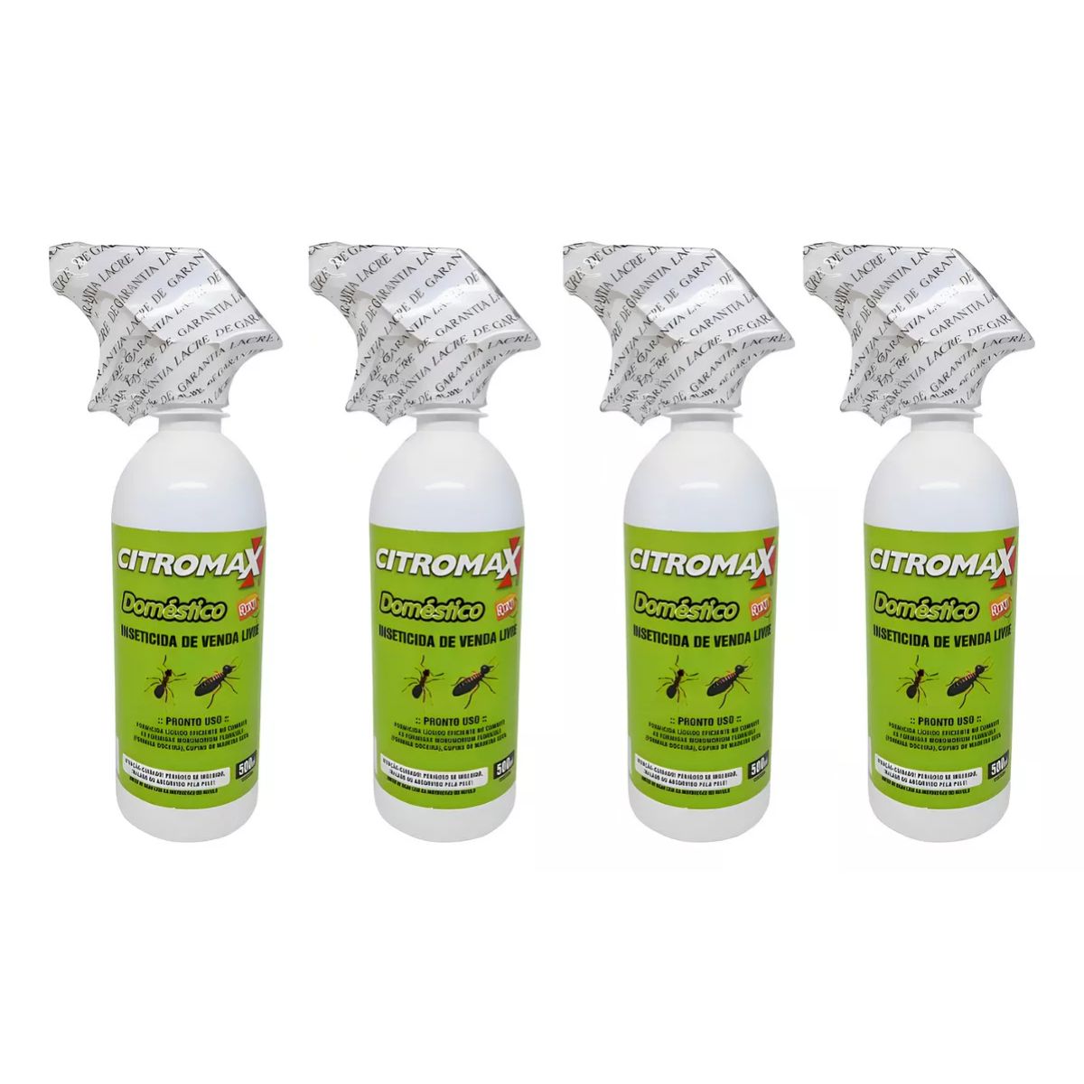 Kit 4 Unidades - Citromax Doméstico Spray 500ml