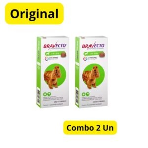 2 Bravecto 10kg a 20kg