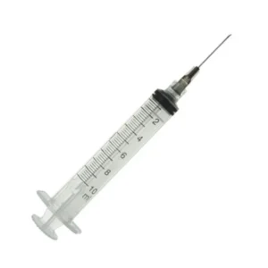 Kit com 10 Seringas 10ml Luer Lock + Agulha 0,7x25