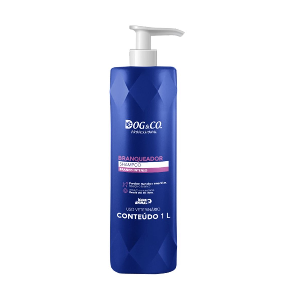 Dog&Co Professional Shampoo Branqueador 1l - Imagem 2