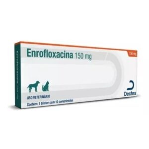 Enrofloxacina 150mg 10 Comprimidos Dechra