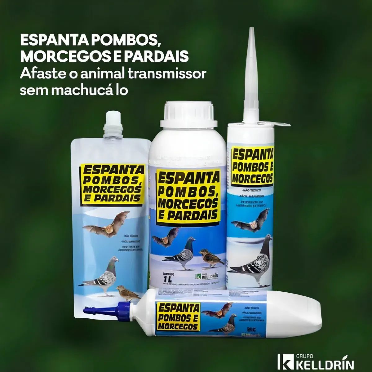 Espanta Pombos, Morcegos E Pardais (Sachê) 200g - Imagem 4