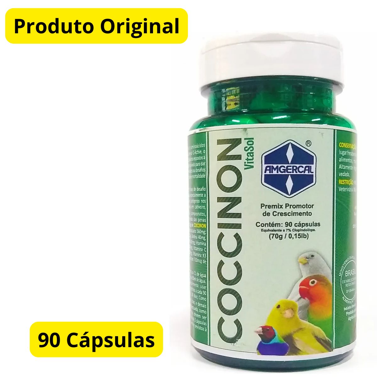 Kit 01 Coccinon 90 Cáp