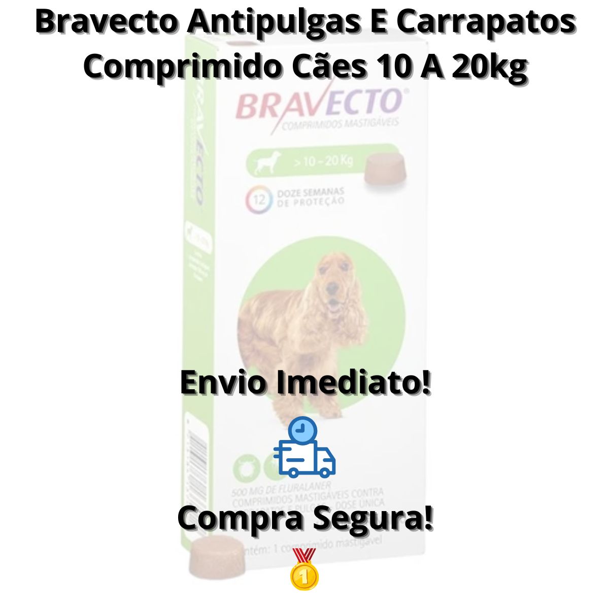 Bravecto 10kg a 20kg - Imagem 6