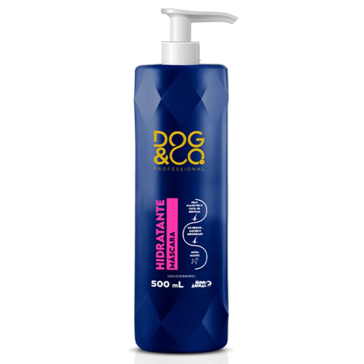 Dog&Co Professional Mascara Hidratante 500ml - Mundo Animal - Imagem 2