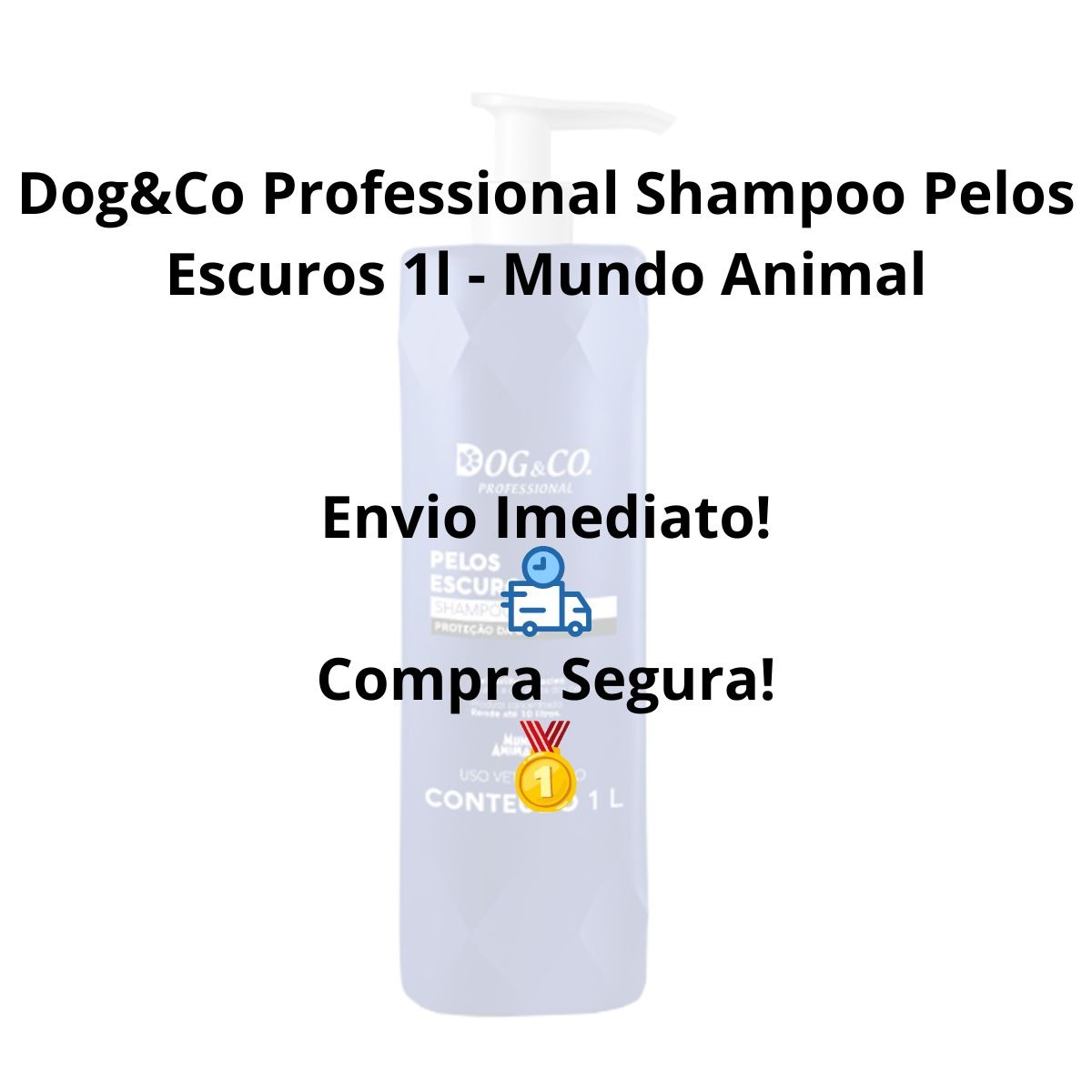 Dog&Co Professional Shampoo Pelos Escuros 1l - Mundo Animal - Imagem 4