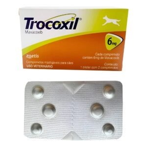 Trocoxil 6mg - Com 2 Comprimidos - Zoetis