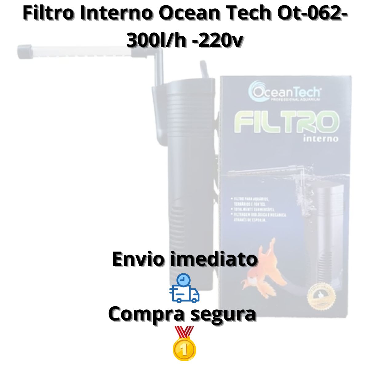 Filtro Interno Ot 062 300l/h 220v - Imagem 5