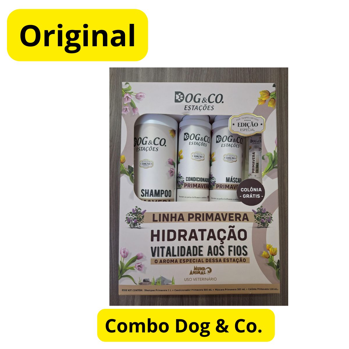 Combo Dog&Co Estações Primavera