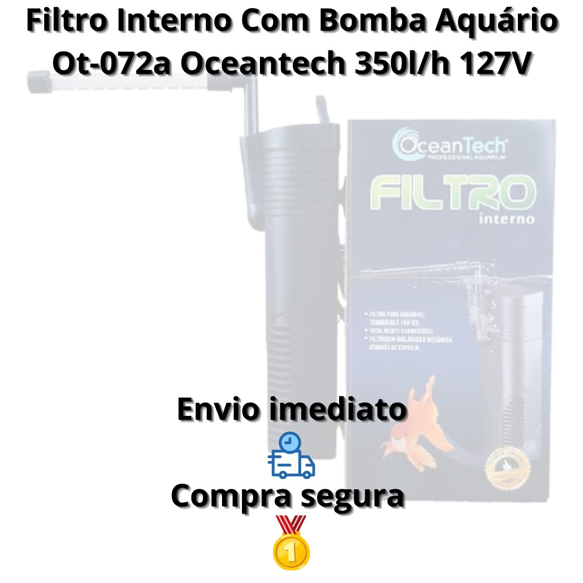 Filtro Interno Ot 072a 350l/h 127V - Imagem 5
