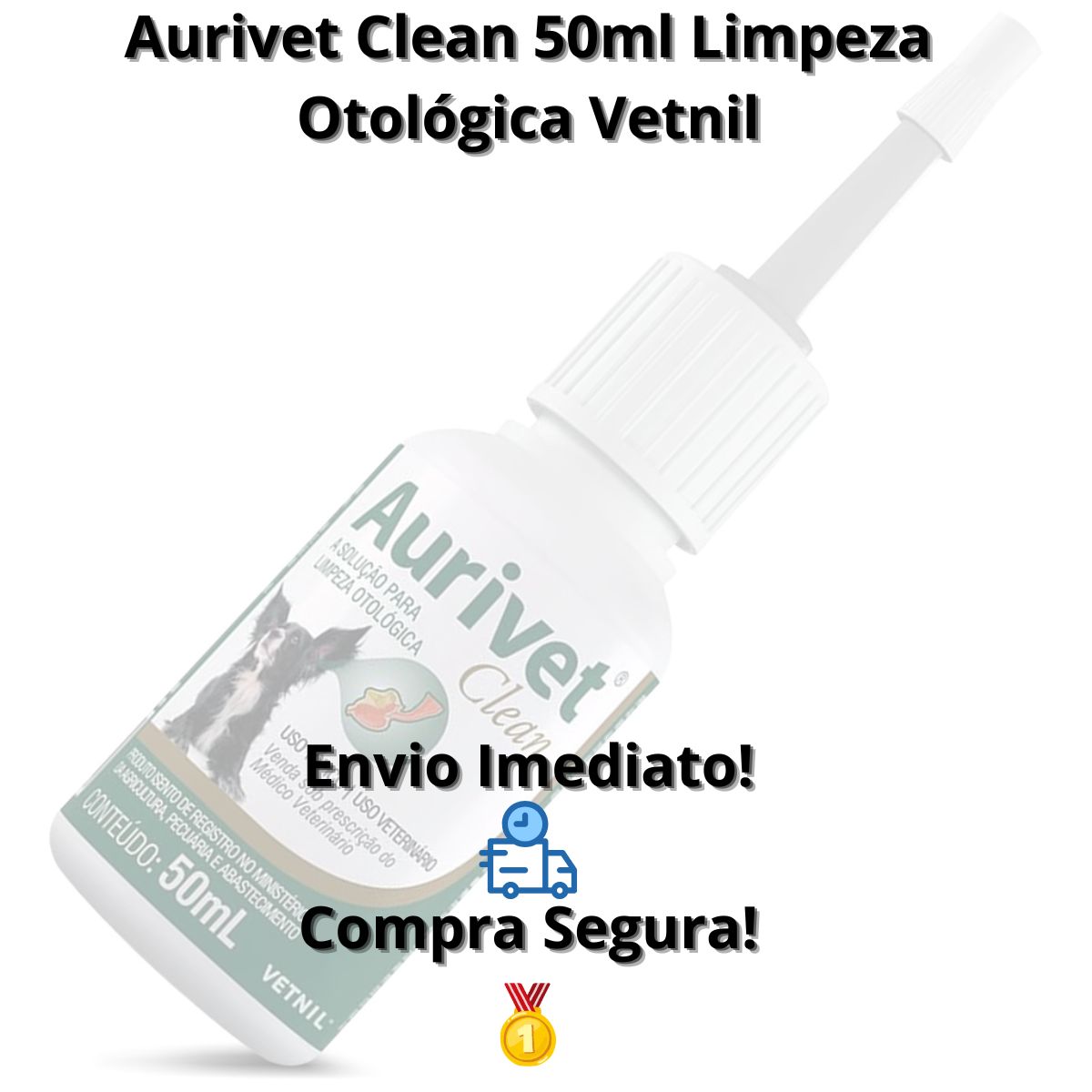 Aurivet Clean 50ml - Imagem 6